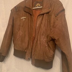Vintage Adventure Bound leather jacket